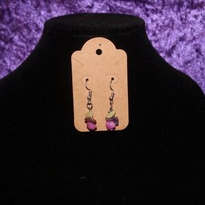 Boho Silver Handmade Earrings #22